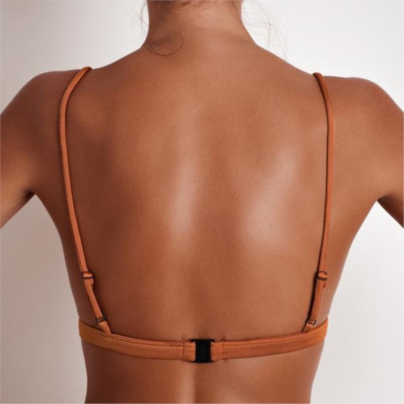 Γυναικείο σουτιέν Σέξι μαγιό μπικίνι με ανοιχτή πλάτη Χωρίς ατσάλινο στήριγμα Χωρίς μαξιλαράκι στο στήθος Εσώρουχα Top Beach Wind Summer New Arrival 2023