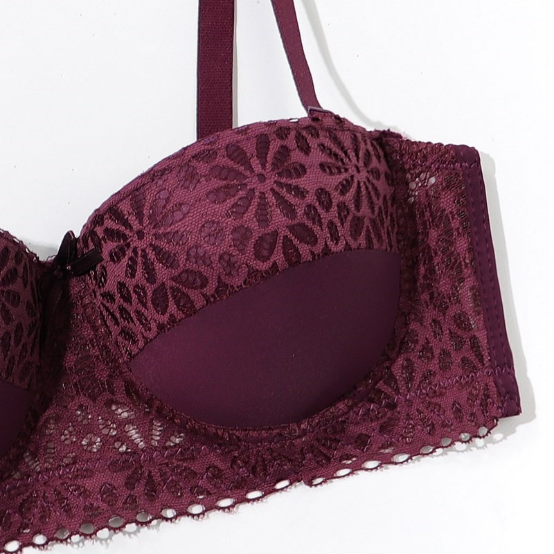 Beauwear 38C-44D Naiste 1/2 tassi rinnahoidjad polsterduseta seksikad nähtamatud rihmadeta rinnahoidjad tüdrukutele ühevärvilised peorinnahoidjad