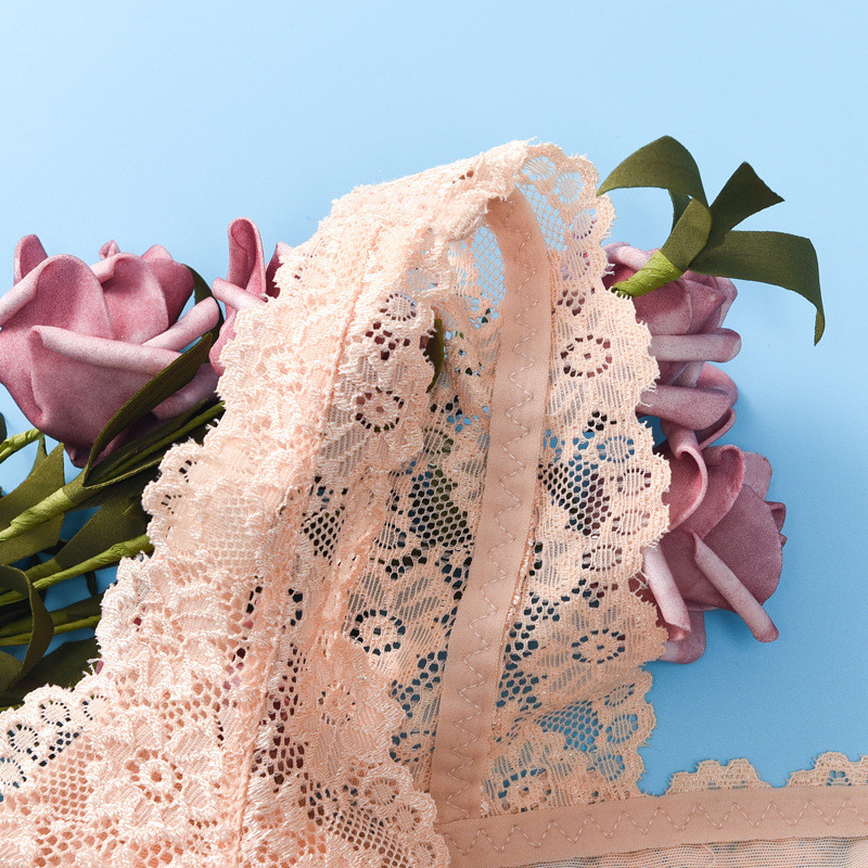 Σέξι δαντελένιο γυναικείο σουτιέν Λεπτό χωρίς σύρμα Γυναικείο σουτιέν Push Up Άνετο βαμβακερό φερμουάρ Ρυθμιζόμενο εσώρουχα Θηλασμός Big Cup