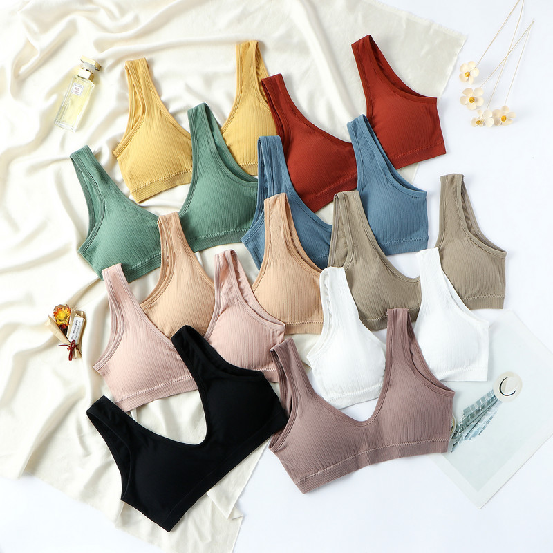 TERMEZY Lenjerie de corp pentru femei Set de sutien fără cusuri