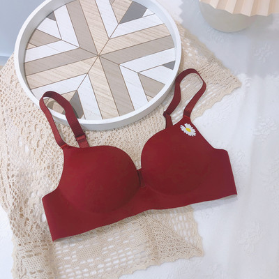 Crubera, mătase pentru bebeluși în stil britanic, model de crizantemă cu uscare rapidă, sânii mici adunați, arată sutien mare