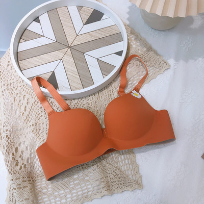 Crubera, mătase pentru bebeluși în stil britanic, model de crizantemă cu uscare rapidă, sânii mici adunați, arată sutien mare