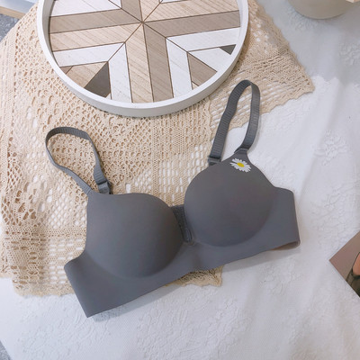 Crubera, mătase pentru bebeluși în stil britanic, model de crizantemă cu uscare rapidă, sânii mici adunați, arată sutien mare