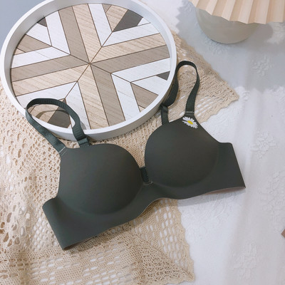 Crubera, mătase pentru bebeluși în stil britanic, model de crizantemă cu uscare rapidă, sânii mici adunați, arată sutien mare