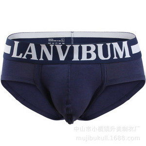 Ανδρικά εσώρουχα Lanvibum Cool Βαμβακερά Qucik-dry Sexy Breathable ανδρικά εσώρουχα Cueca