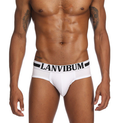 Ανδρικά εσώρουχα Lanvibum Cool Βαμβακερά Qucik-dry Sexy Breathable ανδρικά εσώρουχα Cueca