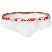 AUSSIEBUM jockstrap αθλητικό αναπνεύσιμο μεγάλο τσαντάκι τρίγωνο χαμηλομεσο εσώρουχο για αγόρια με το γράμμα U κυρτό σορτς
