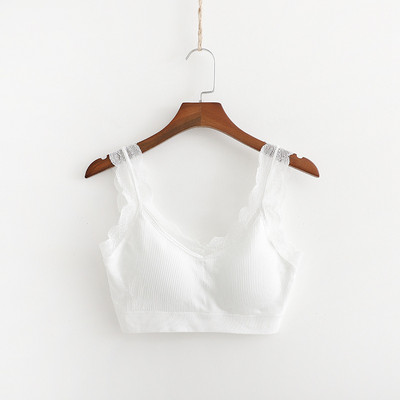 Sanderala seksikas naiste pitsist rinnahoidja pesu Mugavad seljatoeta rinnahoidjad, juhtmevabad, tugeva rinnahoidja vestiga naiste aluspesu