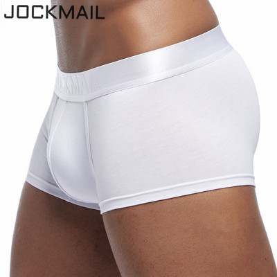 JOCKMAIL Hingav Cueca Boxer homme Modal Meeste Aluspesu Bokserid U Kumerad Meeste Aluspüksid Meeste Bokserid Aluspüksid Lühikesed püksid