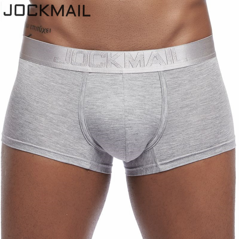 JOCKMAIL Hingav Cueca Boxer homme Modal Meeste Aluspesu Bokserid U Kumerad Meeste Aluspüksid Meeste Bokserid Aluspüksid Lühikesed püksid