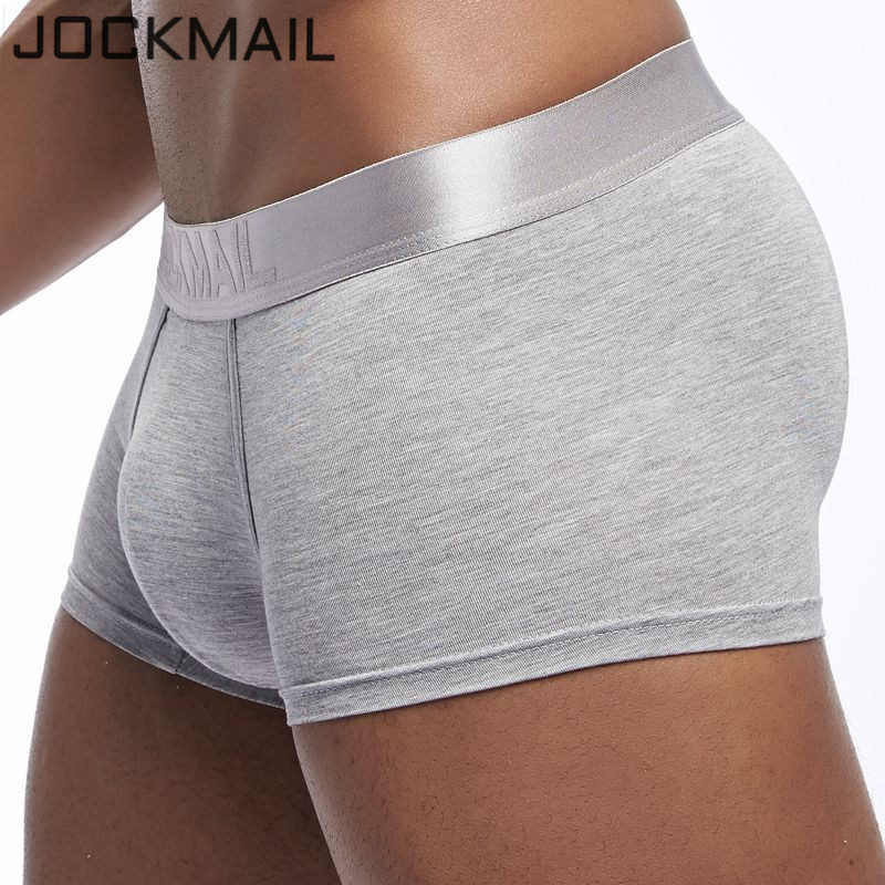 JOCKMAIL Hingav Cueca Boxer homme Modal Meeste Aluspesu Bokserid U Kumerad Meeste Aluspüksid Meeste Bokserid Aluspüksid Lühikesed püksid