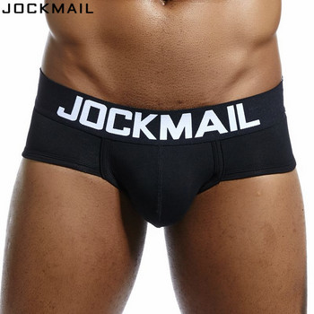 Марка JOCKMAIL Мъжко бельо слипове Секси cuecas calzoncillos hombre slip спално облекло Дишащи памучни мъжки гащи шорти