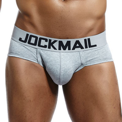 JOCKMAIL Brand Ανδρικά εσώρουχα σλιπ Σέξι cuecas calzoncillos hombre slip υπνοδωμάτια Breathable βαμβακερά ανδρικά σορτς