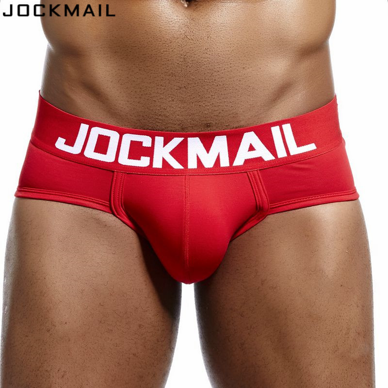 JOCKMAIL Brand Ανδρικά εσώρουχα σλιπ Σέξι cuecas calzoncillos hombre slip  υπνοδωμάτια Breathable βαμβακερά ανδρικά σορτς