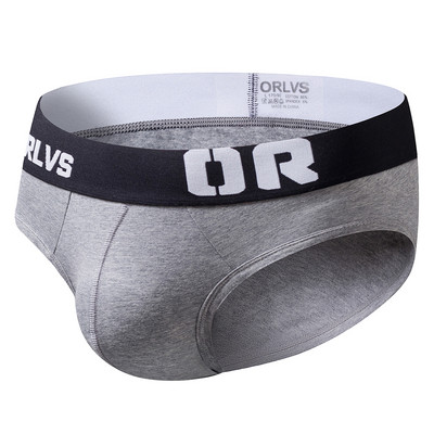 ORLVS Slip sexy pentru bărbați Lenjerie de corp Jockstrap Geanta Cuecas Bărbați Chiloți din bumbac Tanga Chiloți din plasă Slip Homme Srting