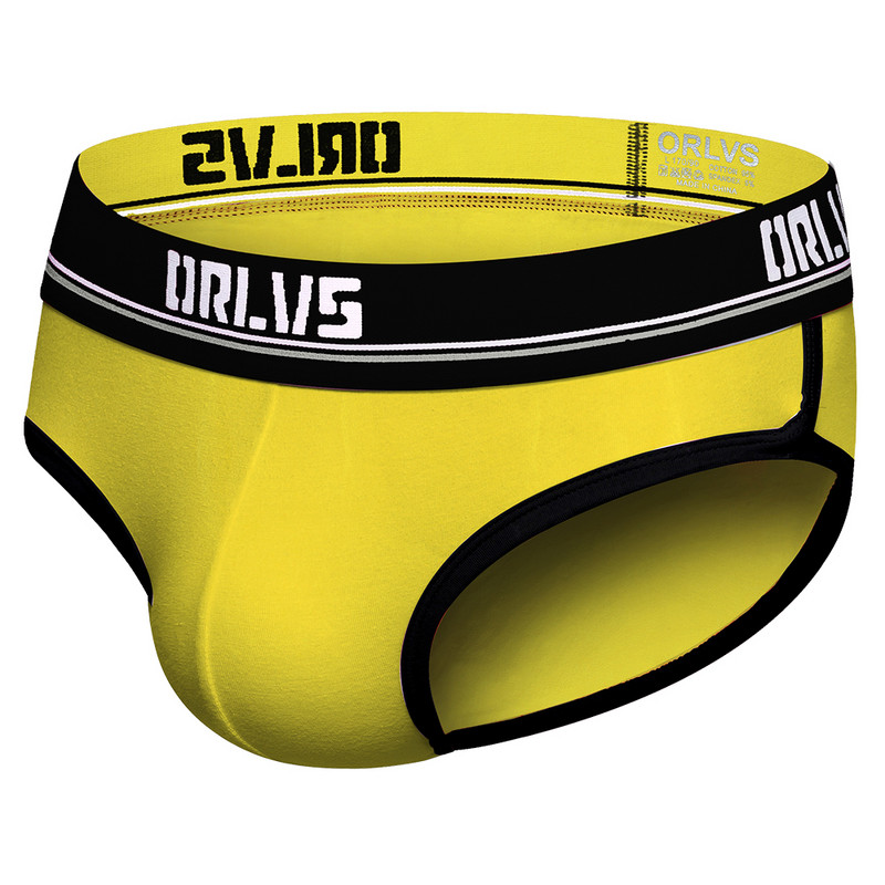 ORLVS Slip sexy pentru bărbați Lenjerie de corp Jockstrap Geanta Cuecas Bărbați Chiloți din bumbac Tanga Chiloți din plasă  Slip Homme Srting