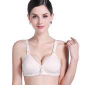 Sutien din bumbac cu imprimare cu puncte sexy pentru femei