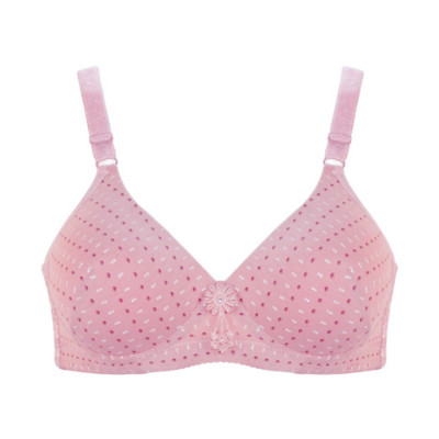 Sutien din bumbac cu imprimare cu puncte sexy pentru femei