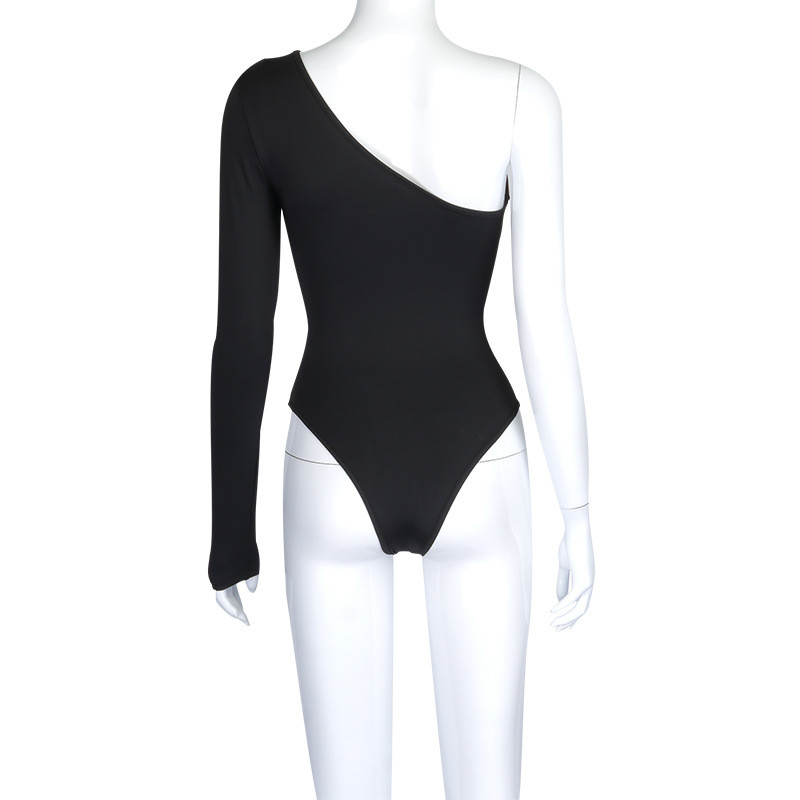 BKLD haine de toamnă pentru femei 2020, la modă nouă, cu un umăr, cu mânecă lungă, bandaj scobit, ținute de club sexy, body pentru femei