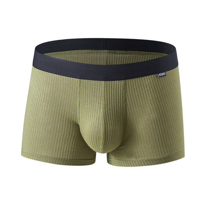 Boxer Muško donje rublje Modal Soft Trunks U-Pouch gaćice Male Pure Muške gaćice Kratke hlače na pruge Donje rublje Boxee kratke hlače prozračne