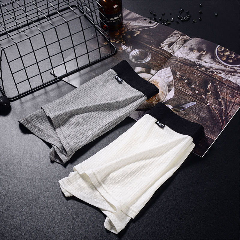 Boxer Muško donje rublje Modal Soft Trunks U-Pouch gaćice Male Pure Muške gaćice Kratke hlače na pruge Donje rublje Boxee kratke hlače prozračne