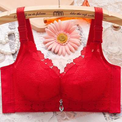 Femeile de lenjerie de corp adună sânii mici, ridică, îngroșează sânii, ajustează sutienul anti-lăsare, sutien cu broderie sexy, frumos