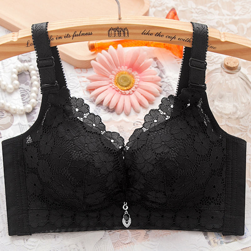 Femeile de lenjerie de corp adună sânii mici, ridică, îngroșează sânii, ajustează sutienul anti-lăsare, sutien cu broderie sexy, frumos
