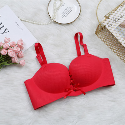 Seksikad rinnahoidjad naistele Push Up rinnahoidja traadita pesu side, õmblusteta bralette 1/2 tassi moodne kvaliteetne aluspesu