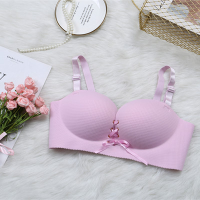 Seksikad rinnahoidjad naistele Push Up rinnahoidja traadita pesu side, õmblusteta bralette 1/2 tassi moodne kvaliteetne aluspesu