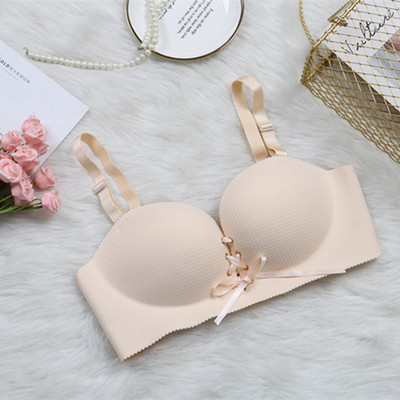 Seksikad rinnahoidjad naistele Push Up rinnahoidja traadita pesu side, õmblusteta bralette 1/2 tassi moodne kvaliteetne aluspesu