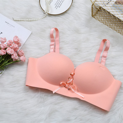 Seksikad rinnahoidjad naistele Push Up rinnahoidja traadita pesu side, õmblusteta bralette 1/2 tassi moodne kvaliteetne aluspesu