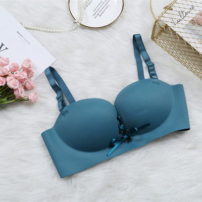 Seksikad rinnahoidjad naistele Push Up rinnahoidja traadita pesu side, õmblusteta bralette 1/2 tassi moodne kvaliteetne aluspesu