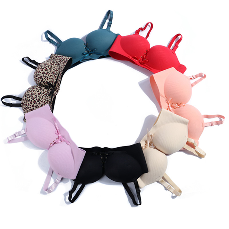 Seksikad rinnahoidjad naistele Push Up rinnahoidja traadita pesu side, õmblusteta bralette 1/2 tassi moodne kvaliteetne aluspesu