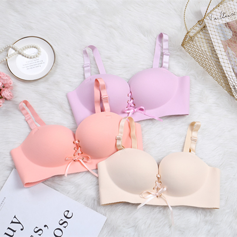 Seksikad rinnahoidjad naistele Push Up rinnahoidja traadita pesu side, õmblusteta bralette 1/2 tassi moodne kvaliteetne aluspesu