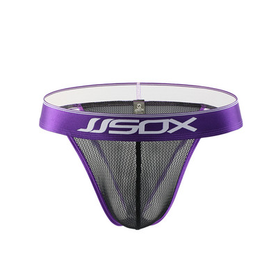 Ανδρικά εσώρουχα Σλιπ με διχτυωτό πλέγμα Ανδρικά σλιπάκια Cueca Masculina Ανδρικά εσώρουχα Jockstrap ψηλό πιρούνι σώβρακο για άνδρες Hombre