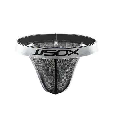 Ανδρικά εσώρουχα Σλιπ με διχτυωτό πλέγμα Ανδρικά σλιπάκια Cueca Masculina Ανδρικά εσώρουχα Jockstrap ψηλό πιρούνι σώβρακο για άνδρες Hombre