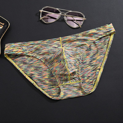 KUDYZON Lenjerie sexy pentru bărbați, bumbac, slip pentru bărbați, chiloți, talie joasă, pentru bărbați, cuecas, calzoncillos, husă în U, slip de bikini