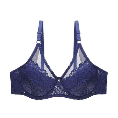 DKERT női szexi csipke melltartók Push Up Átlátszó Bralette fehérnemű melltartó, légáteresztő melltartó