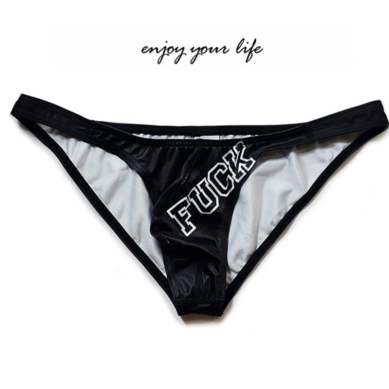 Meeste aluspesu madala vöökohaga seksikad trendikirjad mood väikesed püksikud noorte hingavad liibuvad meeste püksikud U kumer