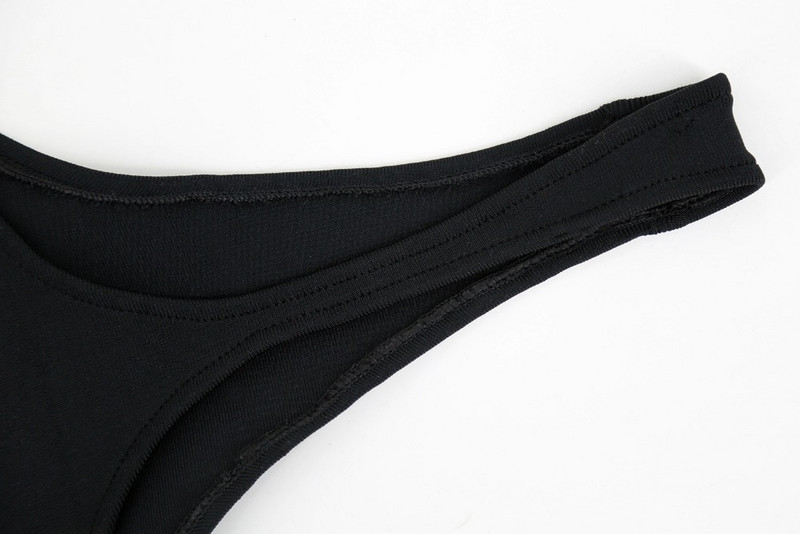 Sexy Black Backless Bodysuit Club 2018 New Whoesale Women Bandage Bodycon Bodycon Μαγιό παραλίας