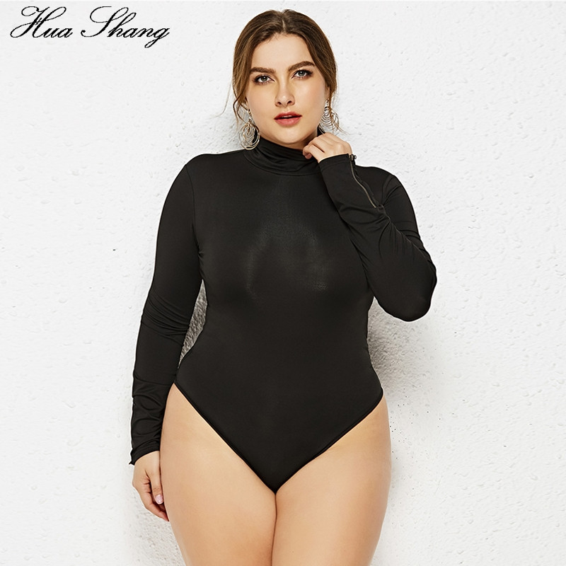 5XL 6XL μακρυμάνικο κορμάκι φθινοπωρινό χειμερινό ζιβάγκο γυναικεία σέξι μπλούζα με ψηλόμεσο κορμάκι