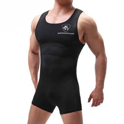 Tricouri modele pentru bărbați Tricou modal Body pentru modelarea culturii Colanți Maiouri sexy Pantaloni scurți Lupte bărbați Lenjerie de corp Tank Top