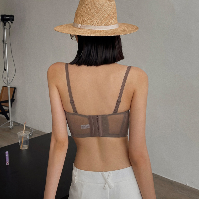 Γυναικείο σετ εσωρούχων από βαμβακερό γυαλιστερό στηθόδεσμο Σέξι δαντελένιο σύρμα δωρεάν Σετ σουτιέν χωρίς ραφές Σετ γλυπτικής σώματος και εσώρουχα