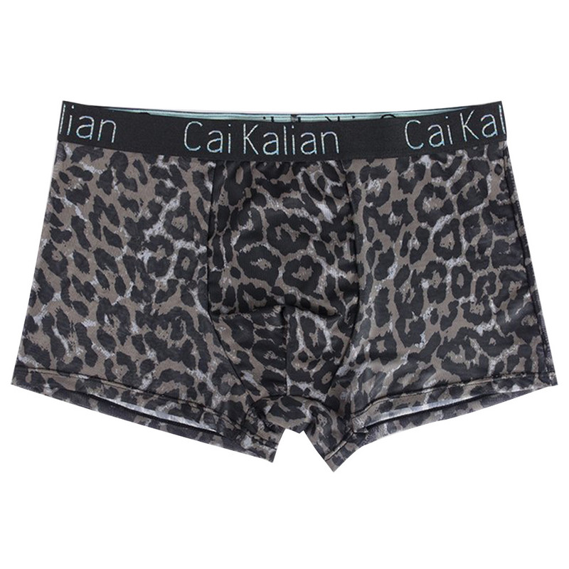 Ανδρικά σορτς μπόξερ φαίνονται βρεγμένα See Through Man Σέξι U κυρτά εσώρουχα Καλοκαιρινό εσώρουχα που στεγνώνουν γρήγορα Διχτυωτό πάτο ύπνου από μετάξι πάγου