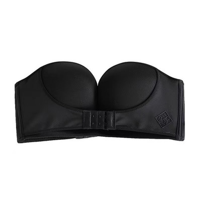 ZMOYI Sexy cu cataramă în față sutien adunat, piept mic, jumătate de cupă, ajustabil, fără umeri, curea invizibilă, lenjerie de corp pentru femei, dropshipping