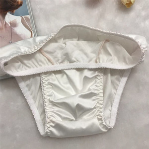 Slip pentru bărbați, lucios, neted, lenjerie de corp, din mătase sintetică, de culoare solidă, pentru bărbați, lenjerie de corp sexy, lenjerie de corp