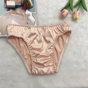 Slip pentru bărbați, lucios, neted, lenjerie de corp, din mătase sintetică, de culoare solidă, pentru bărbați, lenjerie de corp sexy, lenjerie de corp