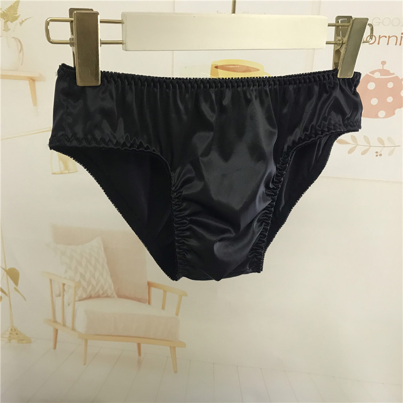 Slip pentru bărbați, lucios, neted, lenjerie de corp, din mătase sintetică, de culoare solidă, pentru bărbați, lenjerie de corp sexy, lenjerie de corp 