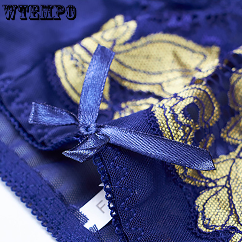 Seturi de sutien de dimensiuni plus mari Costum de lenjerie pentru femei Sutiene Push Up Lenjerie intima Chiloți Sutien floral fără fir Chiloți Sutien de femeie 2021