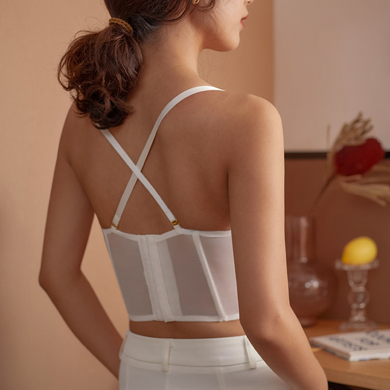 Νέο σέξι μεταξωτό σετ σουτιέν Splicing Γυναικεία δαντέλα κέντημα ατσάλι φαρδύ Γαλλικά μαύρα εσώρουχα Μετατρέψιμα λουριά σουτιέν